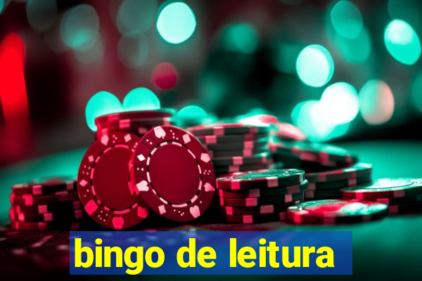 bingo de leitura